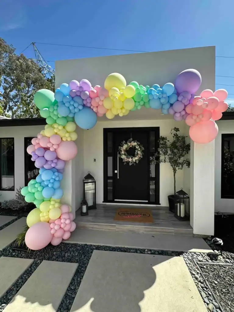 Ultimate Guide To Balloon Arches 3 PastelRainbowBalloonArch f99931f0 1920w