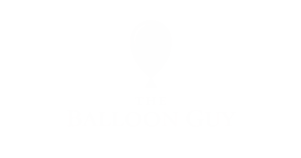 The Balloon Guy logo in white