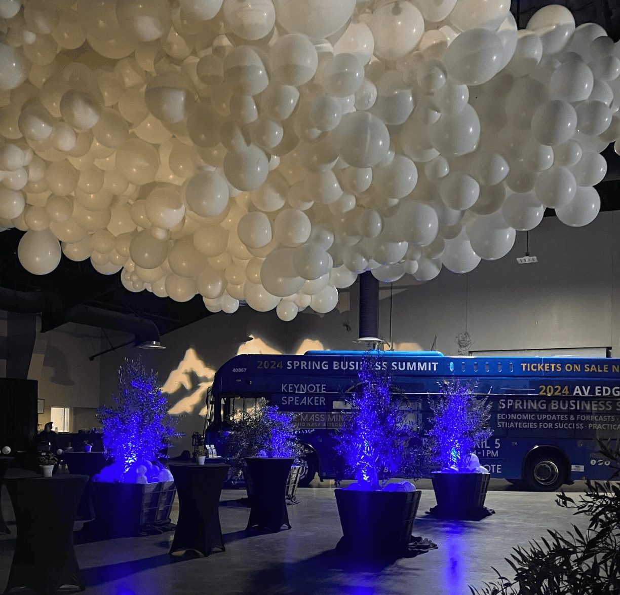 massive cloud balloon custom work
